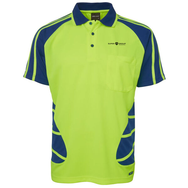 SG Waterproofing HiVis Polo Thumbnail