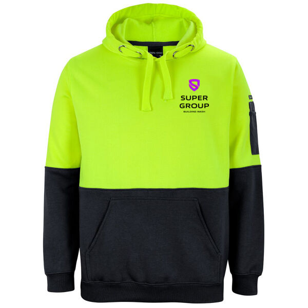 SG Building Wash HiVis Hoodie Thumbnail