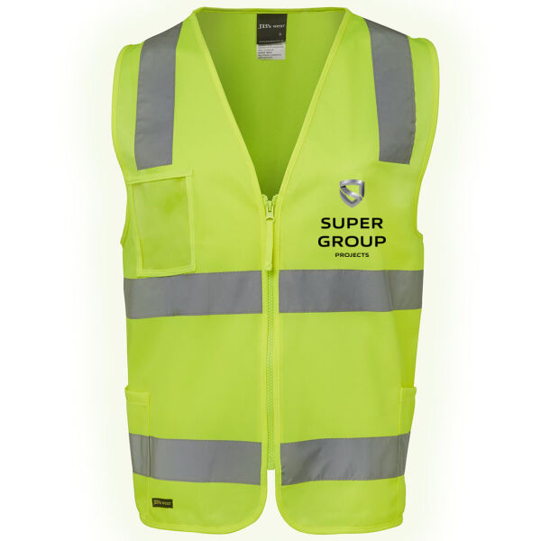 SG Projects Wash HiVis ZipUp Thumbnail