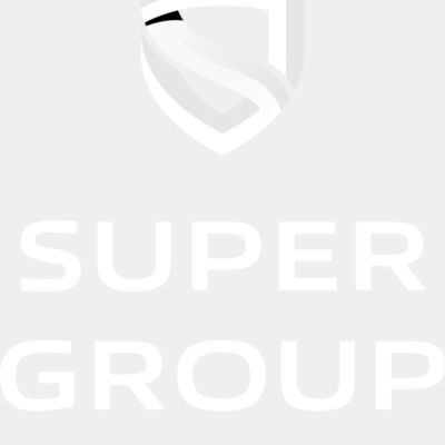 super group building wash stacked logo full white Thumbnail
